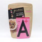 Custom Stand up Coffee Packaging Kraft Paper Pouches with Zipper Bag Printing Bags for Tea for sale