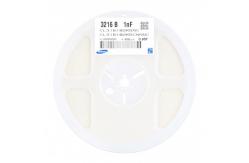 China Multilayer Ceramic MLCC SMD Ceramic Capacitors 1206 1nF 10% 50V X7R CL31B102KBCNNNC supplier