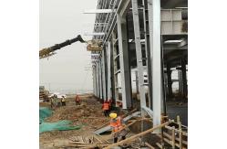 China Multi Storey Prefabricated Steel Structure Building Galvanized Round Steel Tube Brace supplier