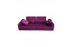 China Customized Indestructible Toy 10pcs Foam Modular Playscape Sofa supplier