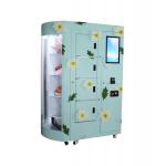 Indoor Use 240V Flower Vending Machine With Humidifier Credit Card Payment for sale