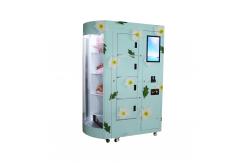 China Indoor Use 240V Flower Vending Machine With Humidifier Credit Card Payment supplier