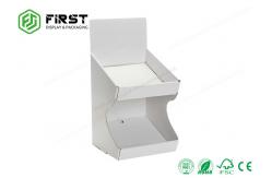 China Custom Printing Retail Counter Display Boxes , Easy Assembly Cardboard Tabletop Display supplier