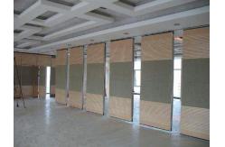 China Conference Room Sound Proof Operable Partition Walls With MDF + Aluminum Material supplier