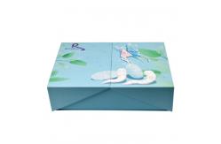 China Clamshell Double Door Gift Box Custom Skin Care Makeup Set Paper Box supplier