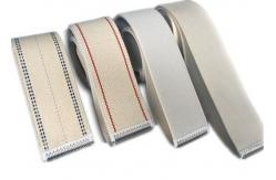 China White Woven Folding Cotton Belt / Folder Machine Belt 2mm Thickness supplier