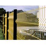 Powder Coated / Galvanized Wire Mesh Fence Panels 3D Curved Easily Assembled for sale