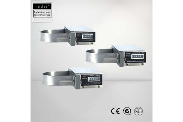 220V AC Outdoor Power Surge Protector , OBVG Lightning Event Counter