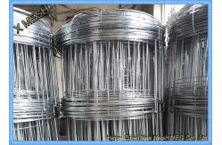 China Heavy Duty Metal Wire Mesh Sheets , High Tensile Fabric Mesh Screen Field Fencing supplier