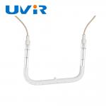 Ceramic White U Shaped Custom Infrared Heating Element Tube Plastic Welding for sale