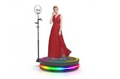 China Automatic Portable 360 Photo Booth 360 Spin Camera Booth With Extendable Stand supplier