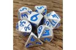 China Gold Plated Metal Mini Dice Set multipurpose Polyhedral Practical 7 Piece Nontoxic supplier