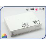 Magnetic Closure Flip Lid Texture Paper Boxes Gift Set Perfume Package for sale