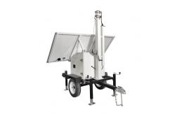 China Customized Mobile Solar Surveillance Trailer With 3*200W Solar Panels supplier