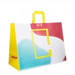 Eco-Friendly Handle Paper Bags OEM ODM Brown/White/Customized for sale