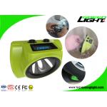 Oled Screen Led Headlamp Mining Hard Hat Lights Lithium Battery 6.8Ah 18000lux for sale