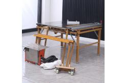 China 120*100cm Lightweight Portable Sliding Table Saw With Vacuum Cleaner supplier