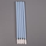 Blue Handle PP Stick Thermally Bonded Lint Free Cleaning Swab Microfiber Swab for sale