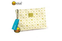 China Multifunctional Zipper Pocket Wallet Polyester Canvas Material supplier