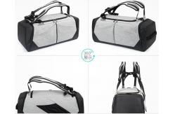 China Gym Duffle Bag Backpack , Personalized Duffle Bag With Shoe Compartment supplier