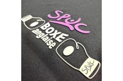 China Soft Rubber Heat Press Clothing Labels Custom Designed supplier