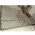 Heavy Duty 8x10cm Pvc Coated Gabion Baskets Hexagonal Wire Mesh For Retaining for sale