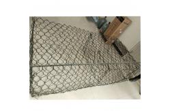 China Heavy Duty 8x10cm Pvc Coated Gabion Baskets Hexagonal Wire Mesh For Retaining supplier