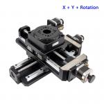 Aluminum Alloy XYR Motorized Rotation Stage Three Dimensional for sale