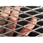 Flattened Galvanized Diamond 2m Expanded Metal Wire Mesh Sheet Grill Grates for sale