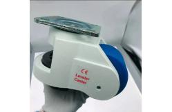 China GD150F Ultra Heavy-Duty Plate Mount Leveling Caster 1500kg Capacity Nylon Wheel & Base supplier