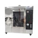 UL 94 Horizontal And Vertical Burner Test Chamber With Fully Adjustable Supports for sale