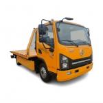 China Factory Promotion Customized Shacman Delong Diesel Small Tow Truck Bed  4X2 Flatbed Platform Tow Truck Wrecker for sale