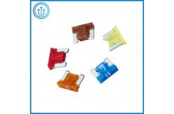 China 85C Low Profile 32VDC Car Blade Fuses Zinc Alloy 20 Amp Auto Fuse supplier