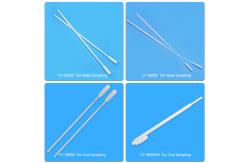 China Oral Sample Collection PP Nylon Flocked Swab Rapid Test Foam Swab Kit supplier