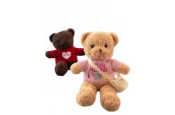 China 30cm Stuffed Teddy Bear Plush Toys With Backpack Girl'S Birthday Present Customized supplier
