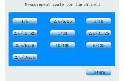 China HBRV-187.5DX Knoop 2.5X Brinell Hardness Test Equipment supplier