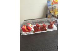 China ATBC-PVC Christmas Bath Duck Toys Set / Reindeer Rubber Duck With 3 Baby supplier