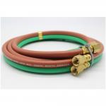 Superior Grade T 1/4'' ID X 25ft Rubber Welding Twin Hose For Fuel Gas for sale