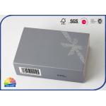Glittering Bowknot Paper Gift Box 3 Pieces With Tray Present Packaging for sale