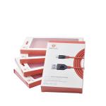 Apple Cell Phone IPhone Usb Cable Packaging Box 350g Art Paper Material for sale