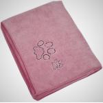 Square 77cmx97cm Pet Microfiber Towel , Pet Bath Towel for sale
