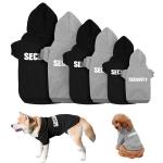Black OEM Polyester Pet Dog Hoodie for sale