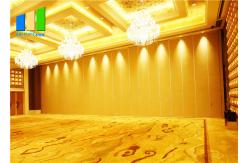 China Folding Sliding Operable Partition Walls Acoustic Conference Hotel Soundproof Partition Wall Project supplier