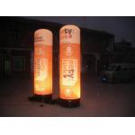 Advertising Inflatable Lighting Pillar , Led Light Inflatable For Decoratin for sale