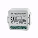 2CH ZigBee Smart Breaker Switch Remote App Control In IOS 8.0/Android 4.3 Systems For Home Automation Real-Time Setting for sale