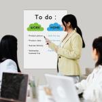 UCI White Gloss Double Sides Static Whiteboard Sheet In Roll Dry Erase