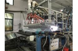 China Eva Plastic Film Machine Skidproof Sheet Printed Translucent PE Table Cloth Film supplier