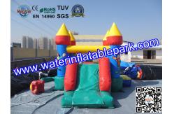 China EN71 Mini Inflatable Bounce House Slide Combo For Kids Party supplier