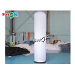 Custom White Inflatable LED Pillar Column For Advertising