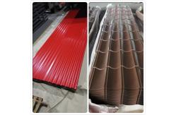 China 800mm Galvalume Colour Coated Sheet CGCC Pre Painted Aluminium supplier